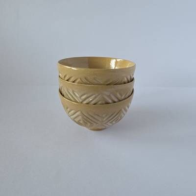 Three Sandy Bowls 205ml