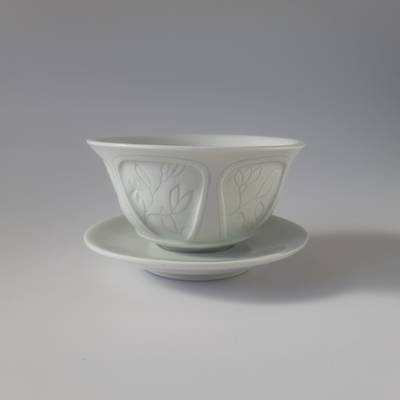 Porcelain Cup with Saucer